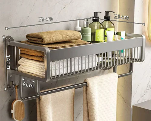 Metal Banyo Düzenleyici Rafı Dağınıklığa Savaş Açıyor Metal Banyo Düzenleyici Rafı Dağınıklığa Savaş Açıyor