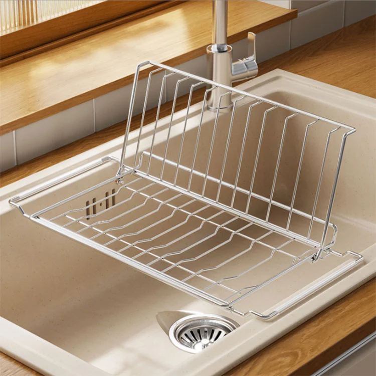 Çok Fonksiyonlu Paslanmaz Çelik Lavabo Drenaj Rafı Çok Fonksiyonlu Paslanmaz Çelik Lavabo Drenaj Rafı